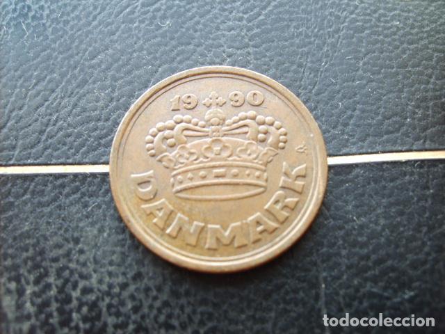 Monedas antiguas de Europa: DINAMARCA 50 ORE 1990