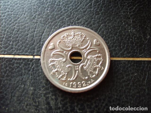 Monedas antiguas de Europa: DINAMARCA 1 CORONA 1992