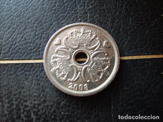 Monedas antiguas de Europa: DINAMARCA 1 CORONA 2008
