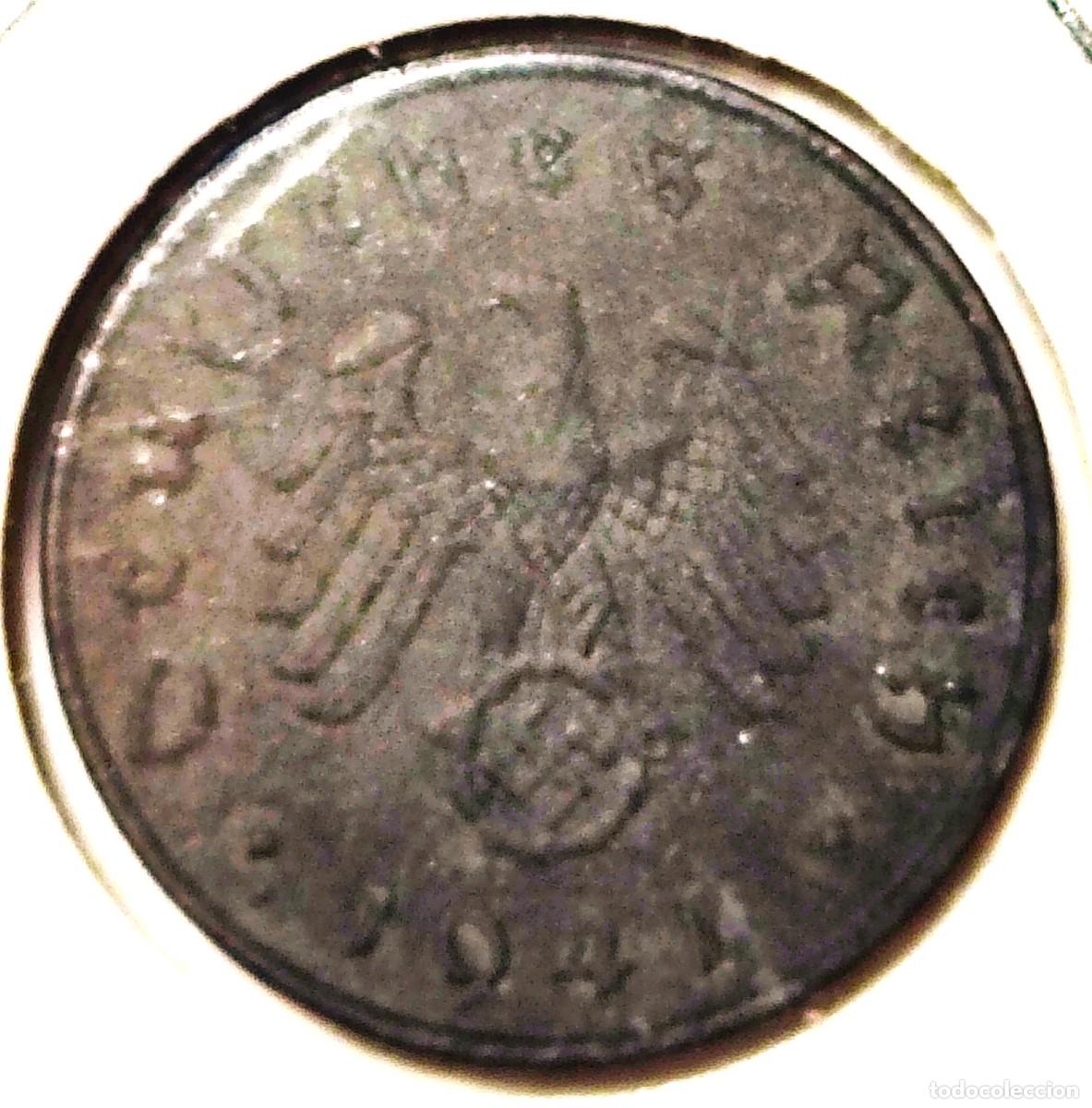Monedas antiguas de Europa: ALEMANIA (1933-1945) - 10 REICHSPFENNIG 1941 A - TERCER REICH - B - 3,52 GR. ZINC - 21 mm - KM#101