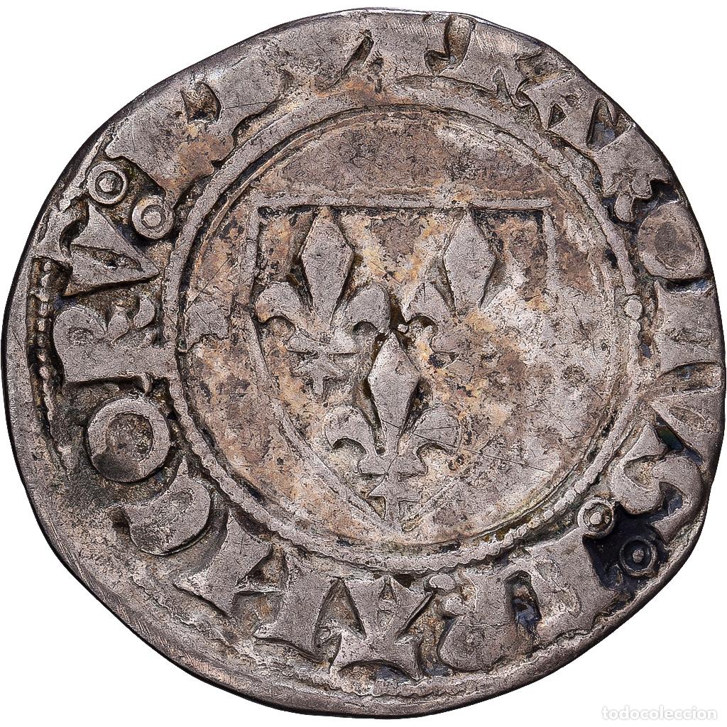 Monedas antiguas de Europa: [#1214795] Francia, Blanc Gu&eacute;nar, Toulouse, Vell&oacute;n, BC+, Duplessy:377A