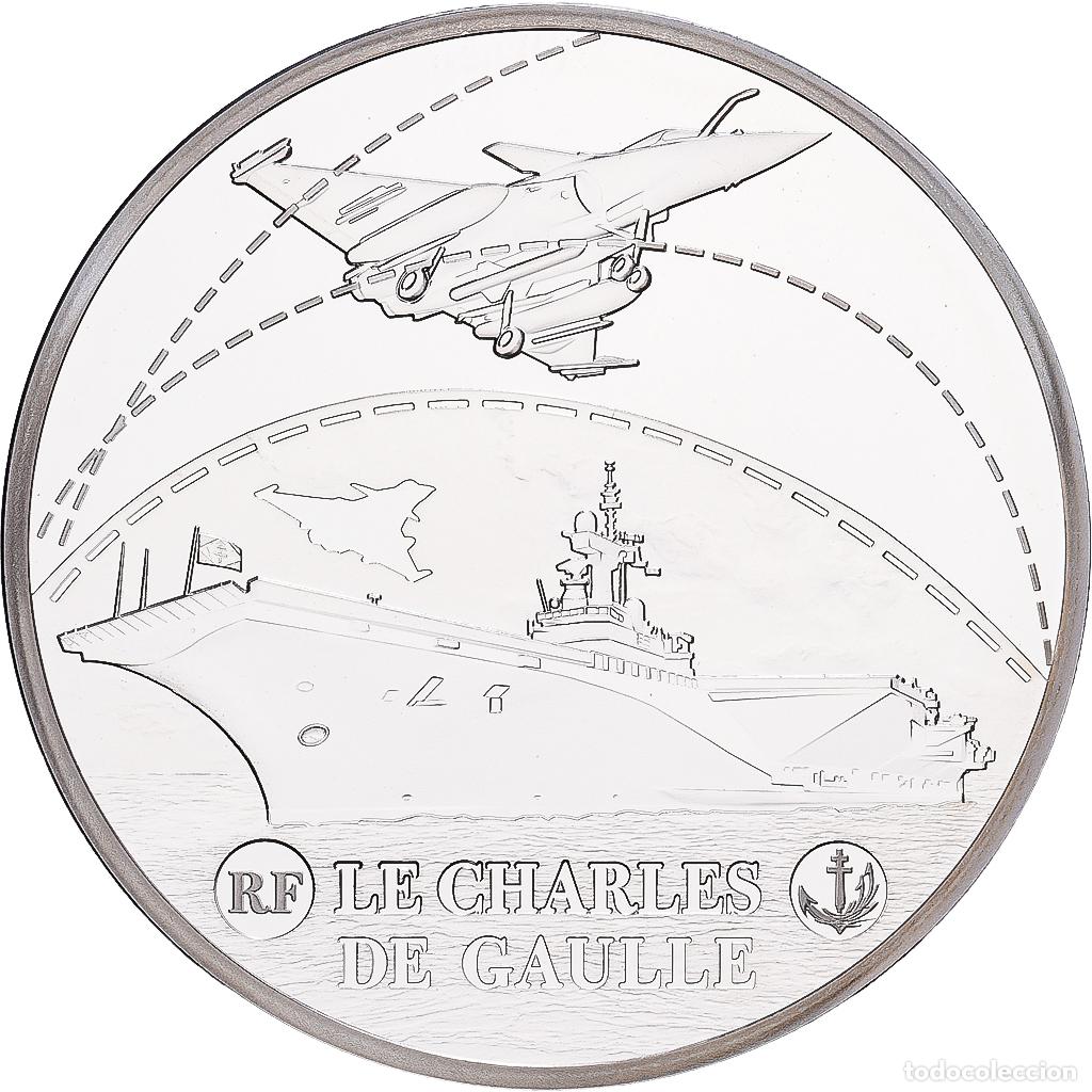 Monedas antiguas de Europa: [#1513787] Francia, 10 Euro, Le Charles de Gaulle, 2016, Monnaie de Paris, Plata, SC