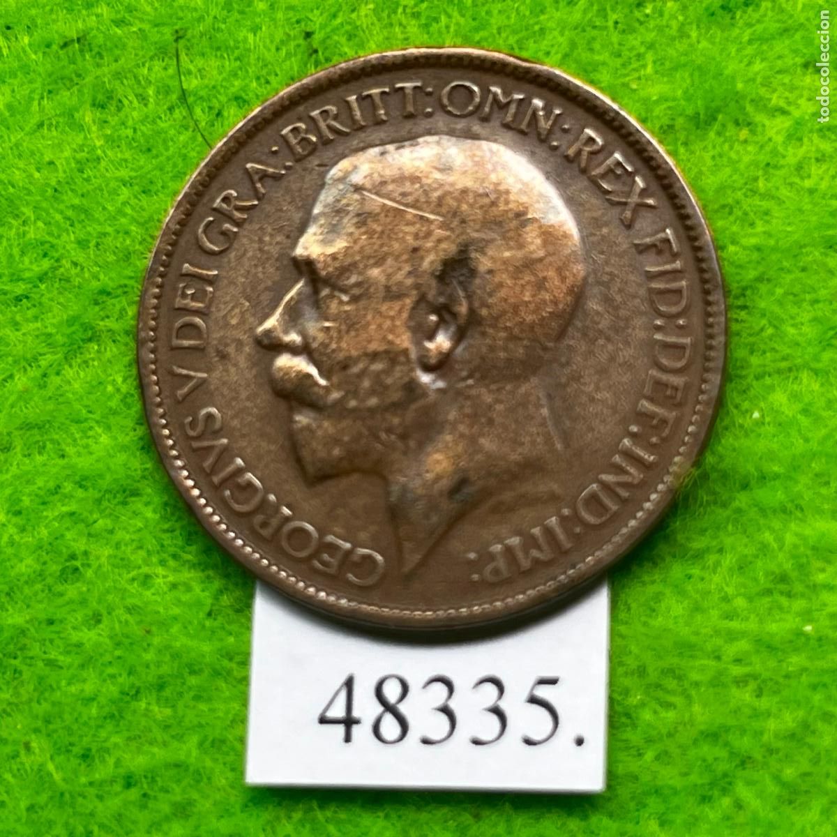 Monedas antiguas de Europa: Inglaterra, 1/2 penique, UK