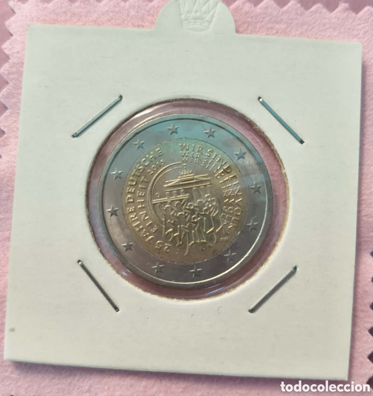 Monedas antiguas de Europa: Moneda 2 EURO Alemania Filat&eacute;licos BC a&ntilde;o 2015-J