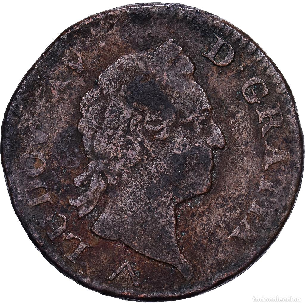 Monedas antiguas de Europa: [#1214566] Francia, Louis XV, Sol &agrave; la vieille t&ecirc;te, 1770, Lille, Cobre, BC+, Gadoury:280