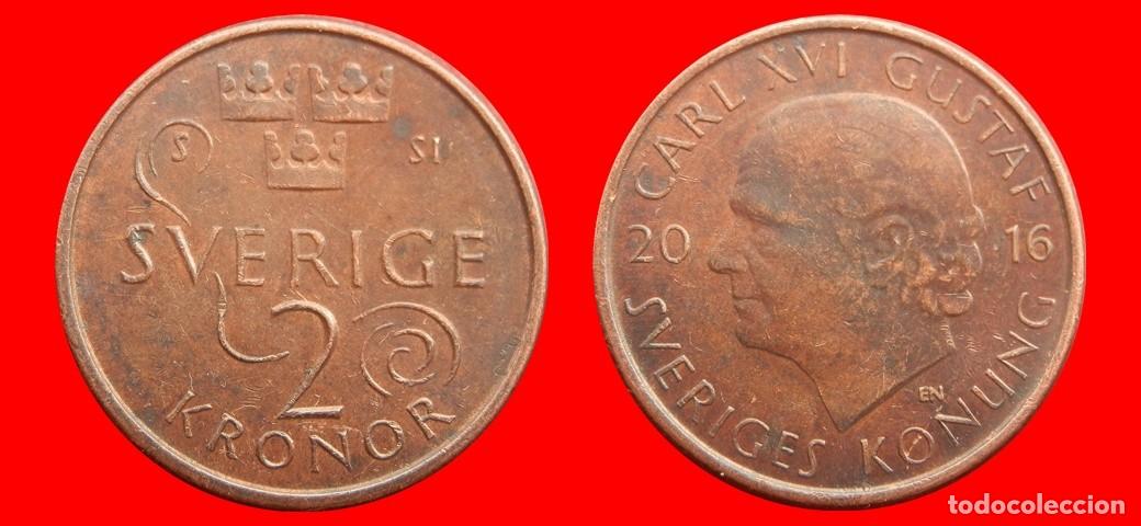 Monedas antiguas de Europa: 2 CORONAS 2016 SUECIA-152966