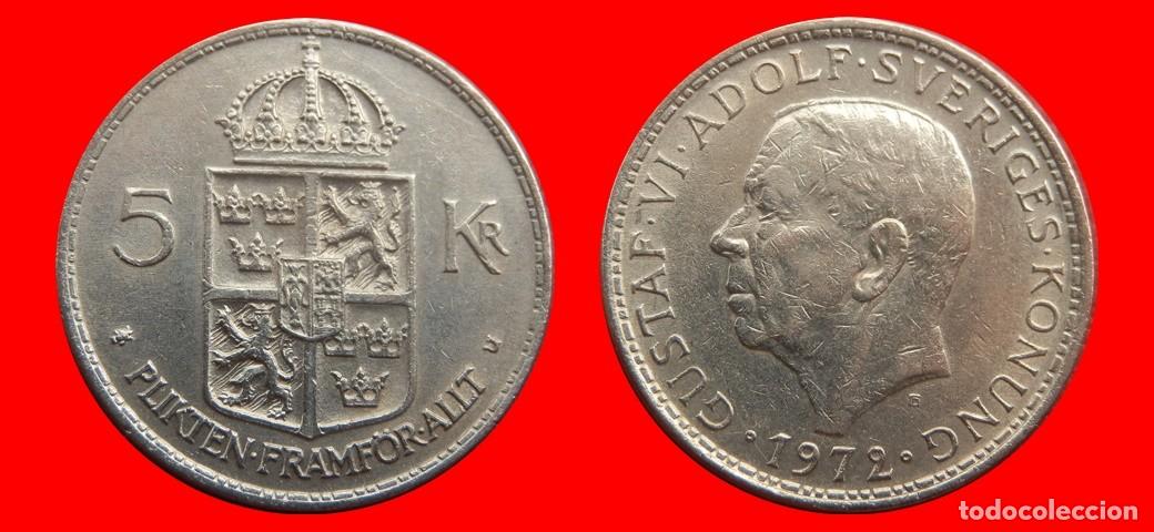 Monedas antiguas de Europa: 5 CORONAS 1972 SUECIA-152967