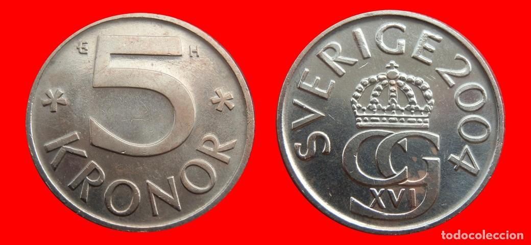 Monedas antiguas de Europa: 5 CORONAS 2004 SUECIA-152969