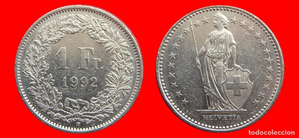Monedas antiguas de Europa: 1 FRANCO 1992 SUIZA-152993