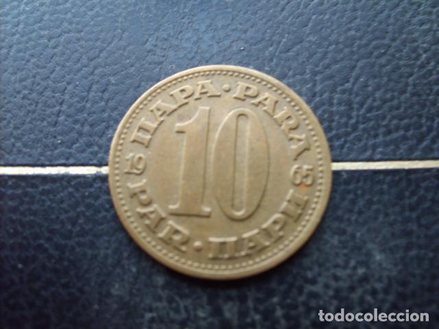 Monedas antiguas de Europa: YUGOSLAVIA 10 PARA 1965