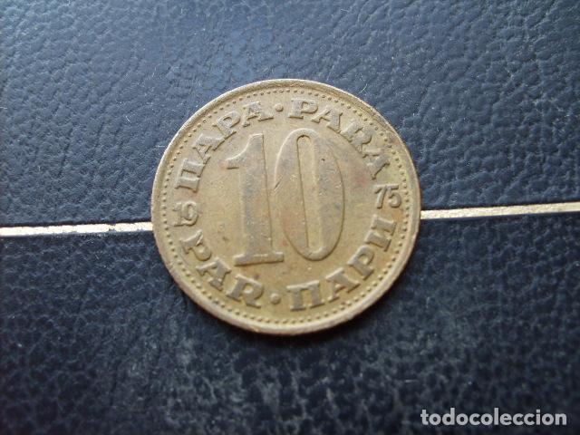 Monedas antiguas de Europa: YUGOSLAVIA 10 PARA 1975