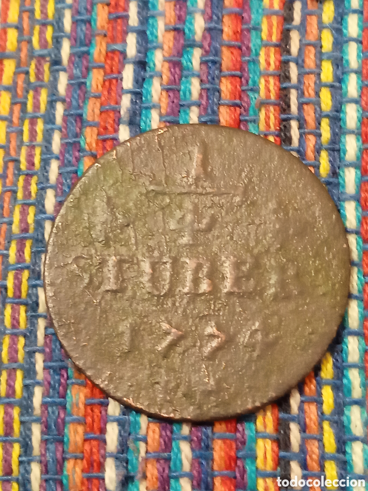 Monedas antiguas de Europa: Alemania estado de JULICH-BERG Karl Theodor 1/4 St&uuml;ber 1774