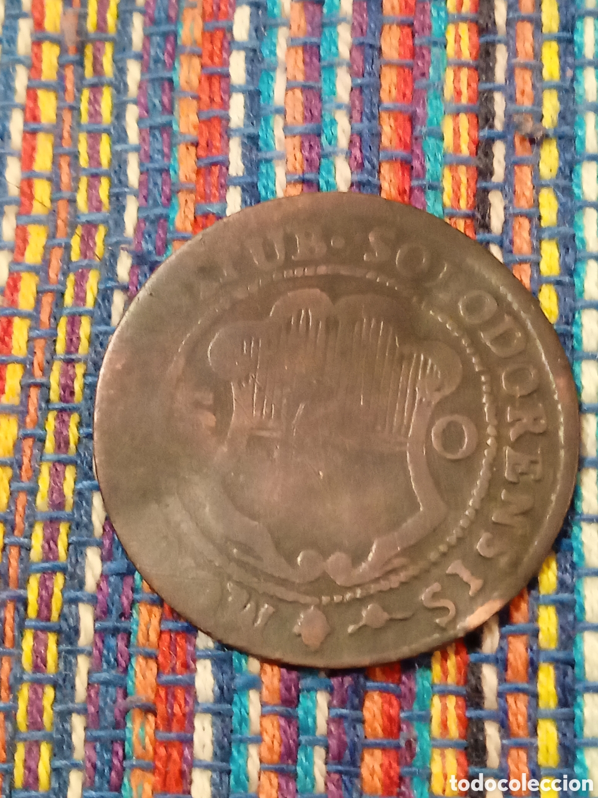 Monedas antiguas de Europa: 1/2 batzen 1787 SUIZA cant&oacute;n de Solothurn