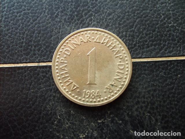 Monedas antiguas de Europa: YUGOSLAVIA 1 DINAR 1984