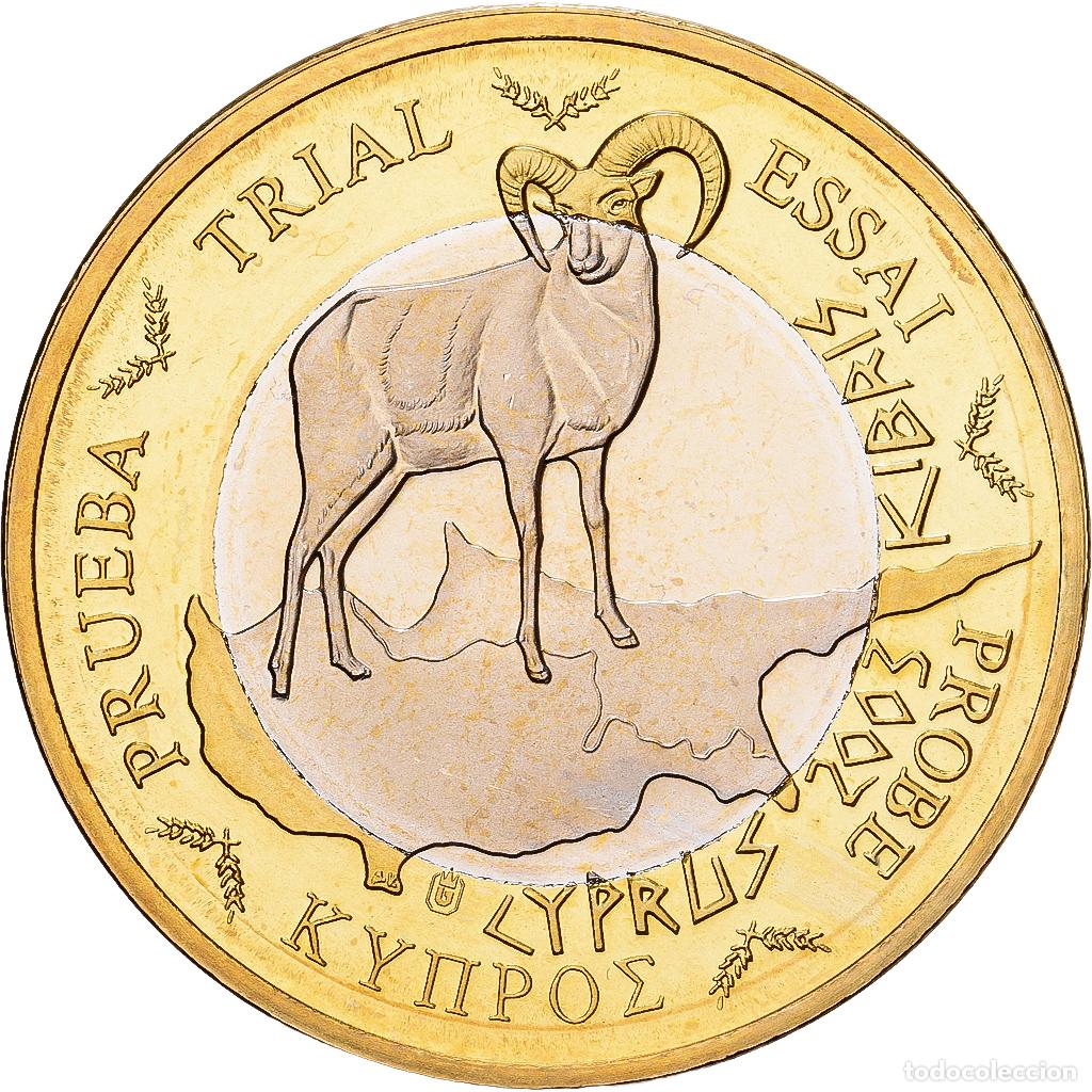 Monedas antiguas de Europa: [#1214621] Chipre, Euro, Essai-Trial, 2003, Bimet&aacute;lico, SC+