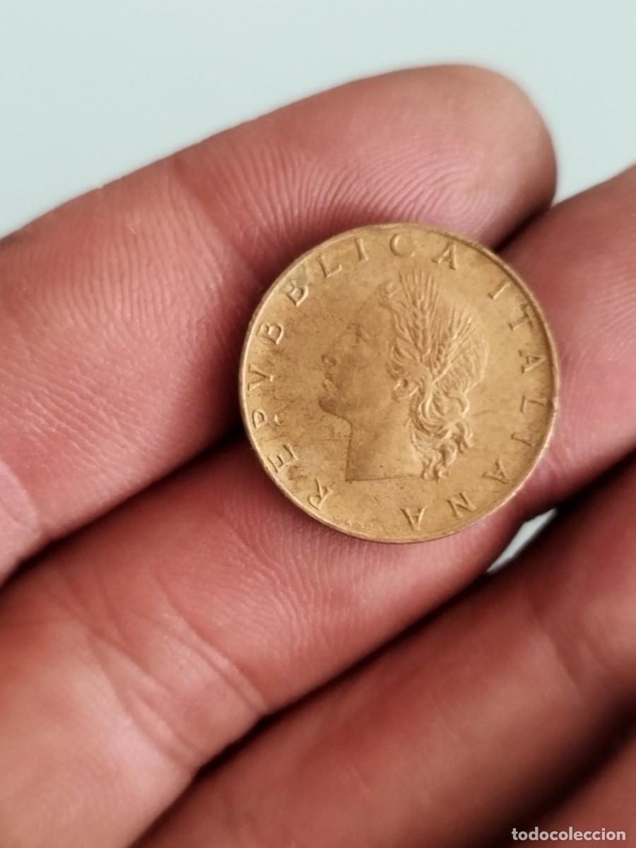 Monedas antiguas de Europa: Moneda Italiana, Liras 20, A&ntilde;o 1980.