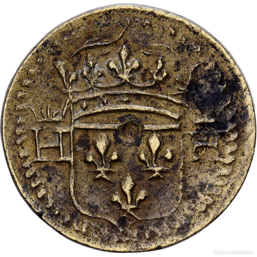 Monedas antiguas de Europa: [#1214679] Francia, Henri II-III, Poids Mon&eacute;taire, 1/2 Teston, Lat&oacute;n, MBC