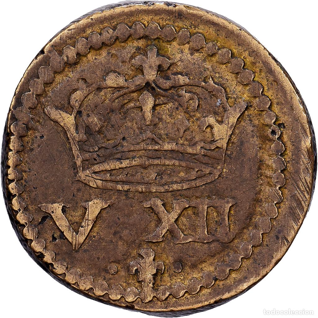 Monedas antiguas de Europa: [#1214682] Francia, Louis XIII, Poids Mon&eacute;taire, Lat&oacute;n, BC+