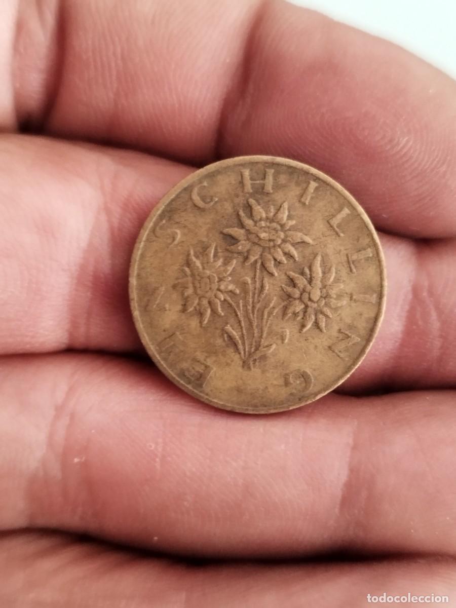 Monedas antiguas de Europa: Moneda de 1 Schilling austr&iacute;aco de la Segunda Rep&uacute;blica.