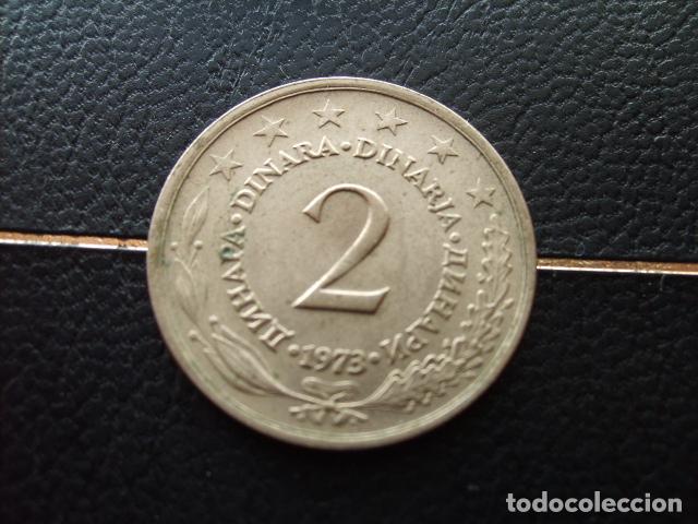 Alte M&uuml;nzen aus Europa: YUGOSLAVIA 2 DINARA 1973