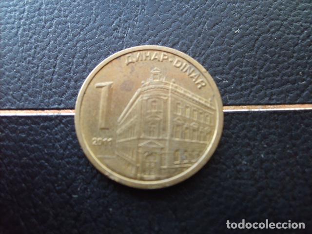 Monedas antiguas de Europa: SERBIA 1 DINAR 2011 --