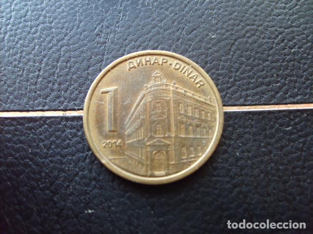 Monedas antiguas de Europa: SERBIA 1 DINAR 2014 --