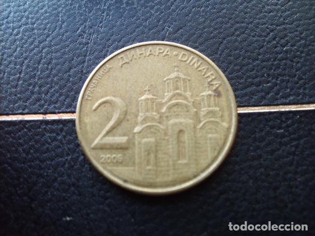 Monedas antiguas de Europa: SERBIA 2 DINARA 2006 --