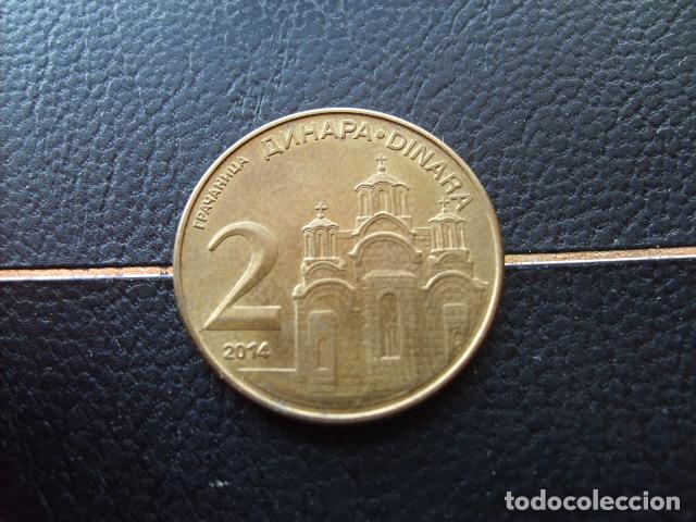 Monedas antiguas de Europa: SERBIA 2 DINARA 2014 --