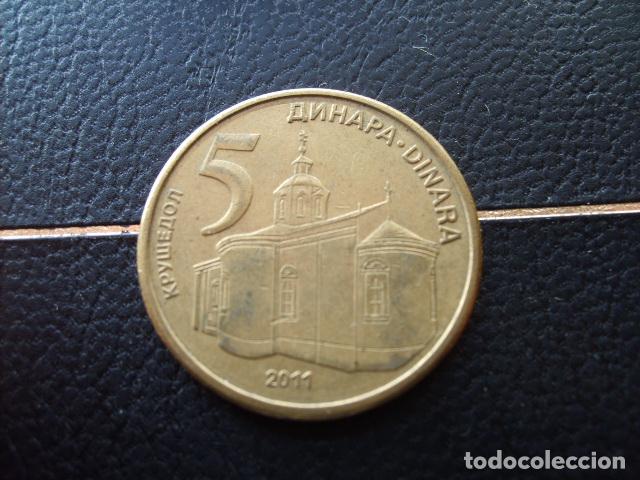 Monedas antiguas de Europa: SERBIA 5 DINARA 2010 --
