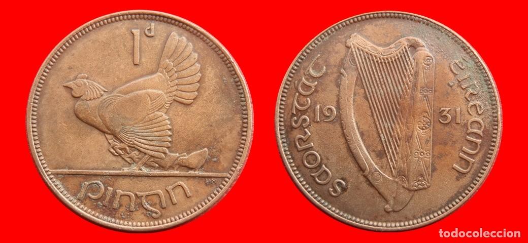 Monedas antiguas de Europa: 1 PENIQUE PENNY 1931 IRLANDA-153000