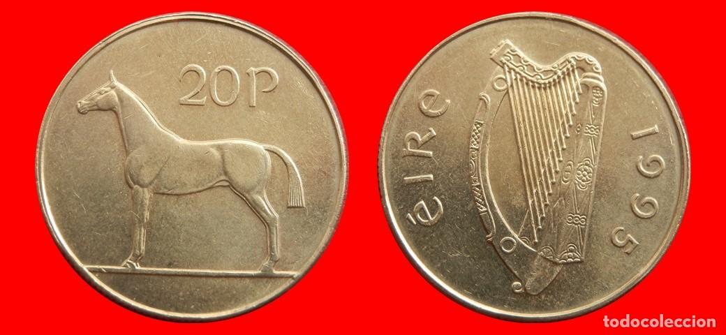 Monedas antiguas de Europa: 20 PENIQUES PENCE 1995 IRLANDA-153006