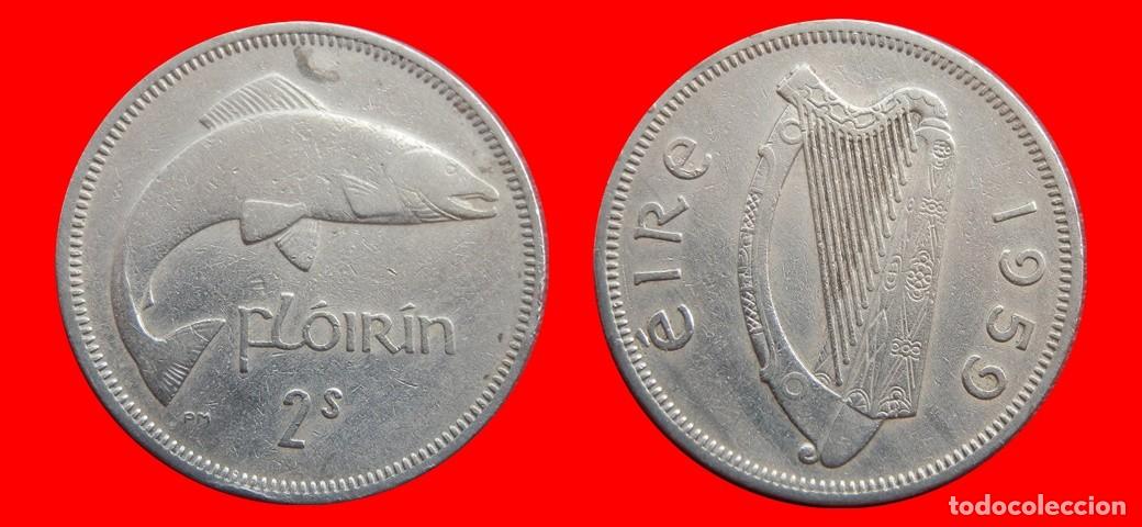 Monedas antiguas de Europa: 1 FLORIN 1959 IRLANDA-153010