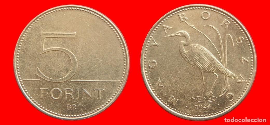 Monedas antiguas de Europa: 5 FLORINES FORINT 2024 HUNGRIA-153015