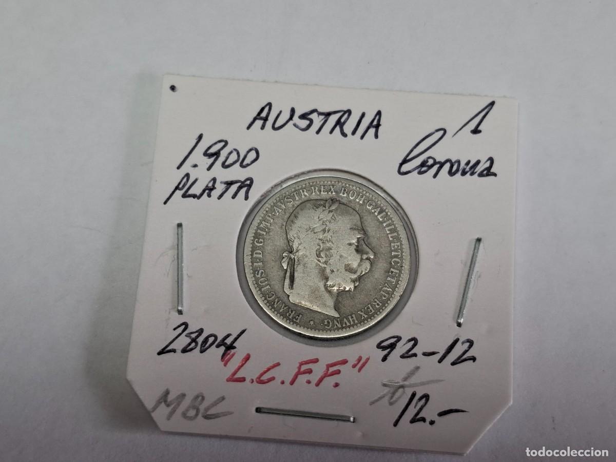 Monedas antiguas de Europa: 1 CORONA de PLATA de 1900 KM 2804 AUSTRIA en MBC