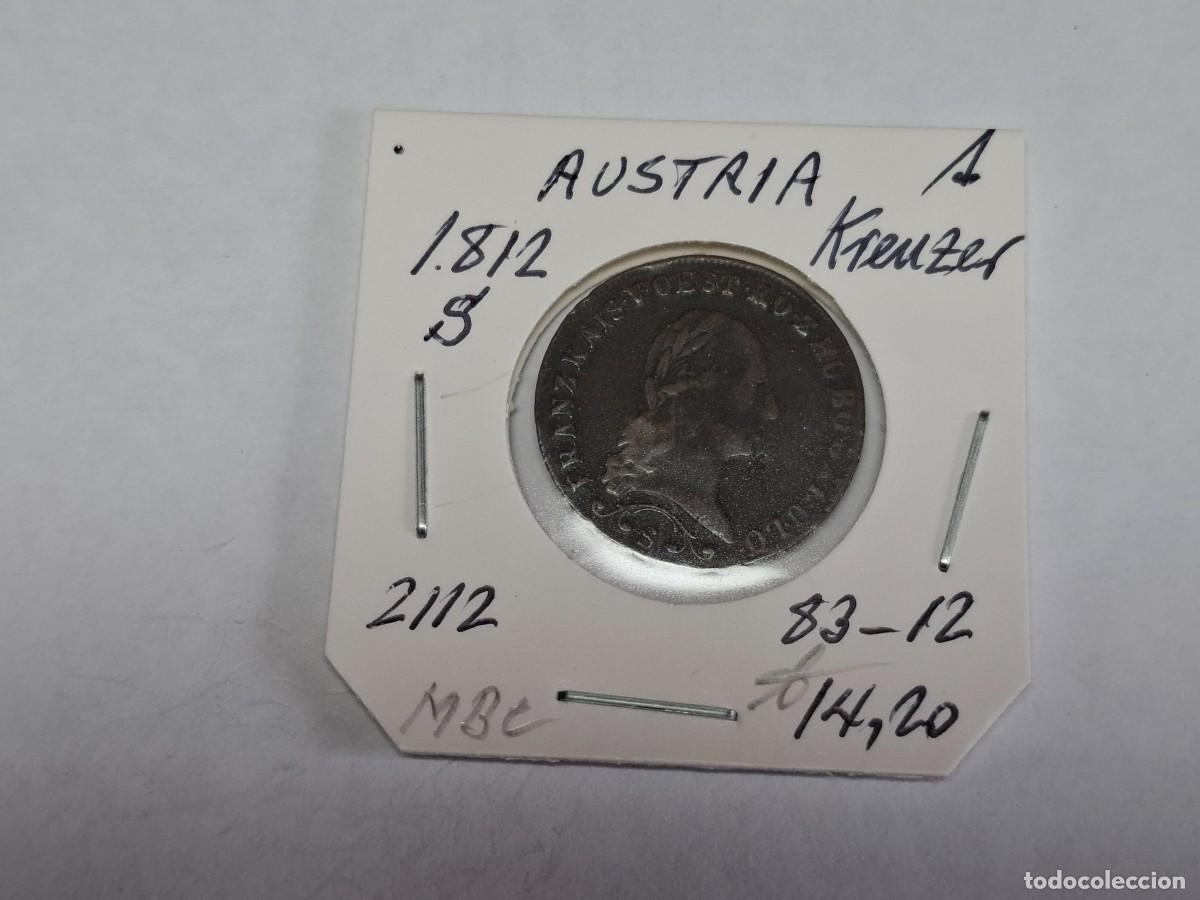 Monedas antiguas de Europa: 1 KREUZER de 1812 S KM 2112 AUSTRIA en MBC