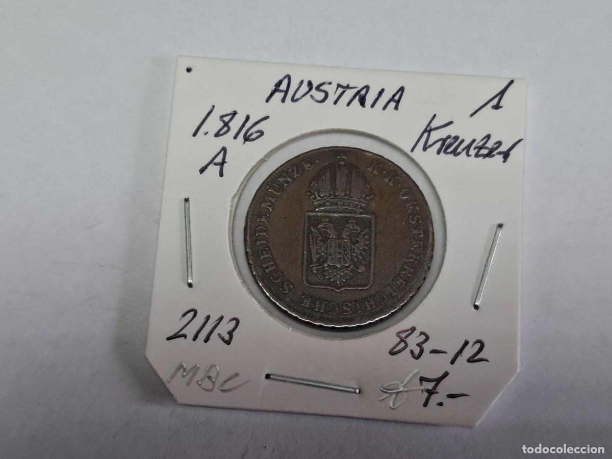 Monedas antiguas de Europa: 1 KREUZER de 1816 A KM 2113 AUSTRIA en MBC