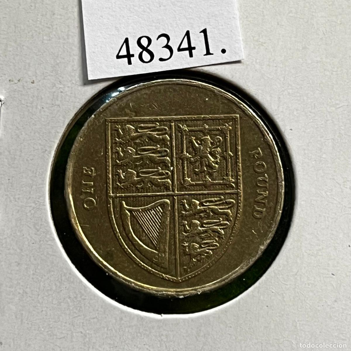 Monedas antiguas de Europa: UK, 1 libra 2010, Inglaterra, Reino Unido