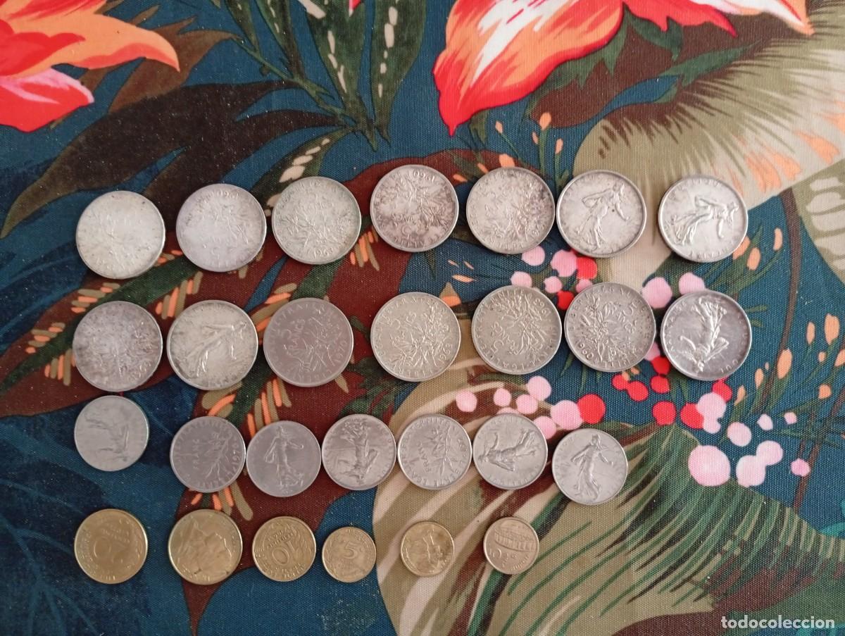 Monedas antiguas de Europa: Francos, pesetas y duros