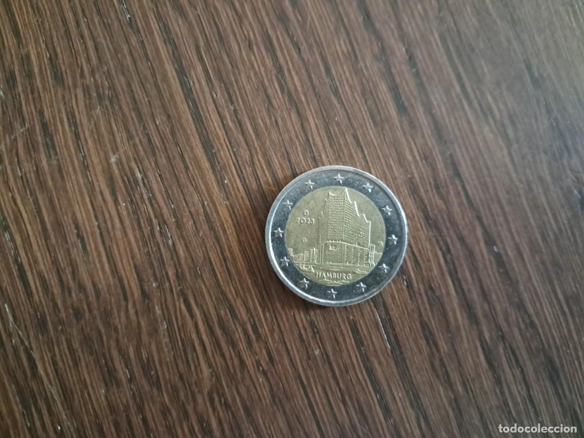 Monedas antiguas de Europa: Moneda 2 Euros Conmemorativa Alemania 2023 - Estado de Hamburgo - Ceca G
