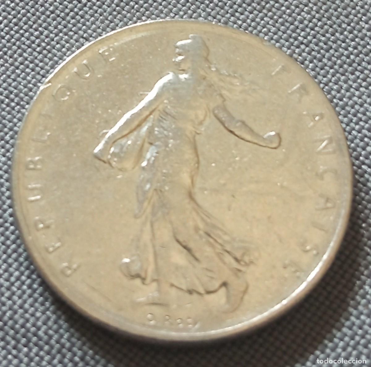 Monedas antiguas de Europa: Moneda de 1 franco de 1960
