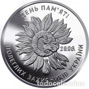 Monedas antiguas de Europa: Ucrania (Ukrania), 10 Grivnas 2020 &rdquo;Memorial a los ca&iacute;dos&rdquo; UC#428./ Nueva, sin circular.