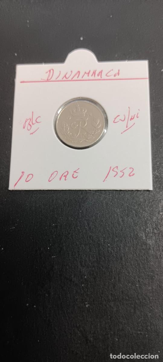 Monedas antiguas de Europa: DINAMARCA 10 ORE 1952 BC KM=841.1 (CUPRONIQUEL)