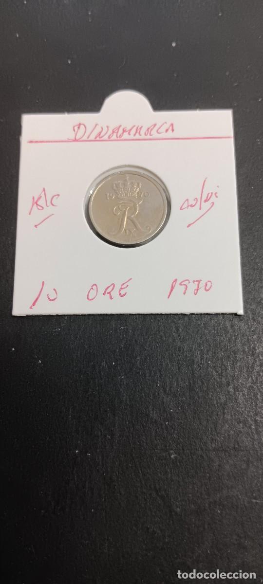 Monedas antiguas de Europa: DINAMARCA 10 ORE 1970 BC KM=849.1 (CUPRONIQUEL)