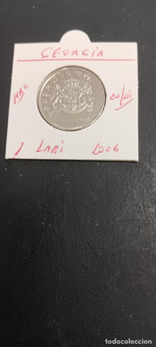 Monedas antiguas de Europa: GEORGIA 1 LAR 2006 MBC KM=90 (CURPONIQUEL)