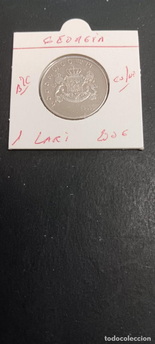 Monedas antiguas de Europa: GEORGIA 1 LARI 2006 BC KM=90 (CURPONIQUEL)