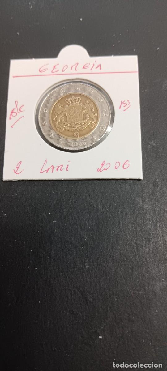Monedas antiguas de Europa: GEORGIA 2 LARI 2006 BC KM=94 (BIMETALICA)