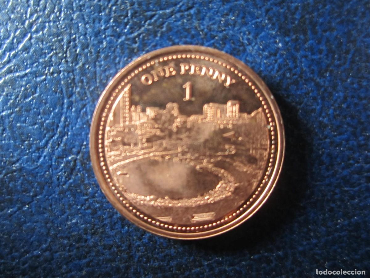 Monedas antiguas de Europa: Gibraltar 1 penique 2020 sin circular