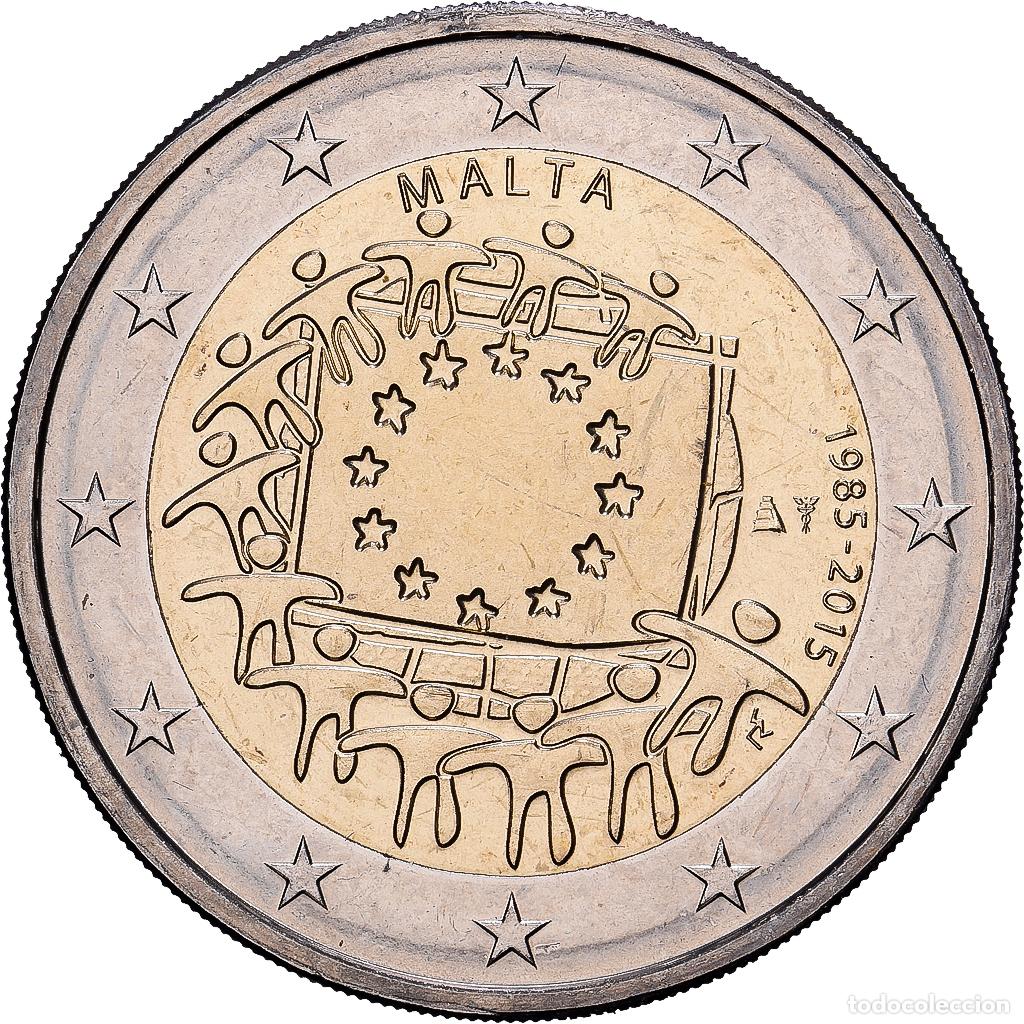 Monedas antiguas de Europa: [#1513709] Malta, 2 Euro, 2015, Monnaie Royale des Pays Bas, Bimet&aacute;lico, EBC+, KM:169