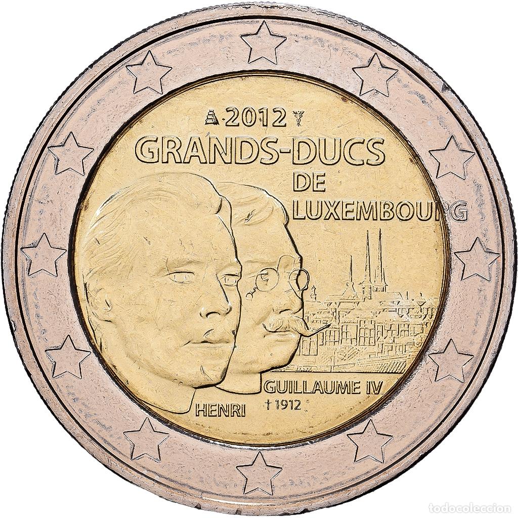 Monedas antiguas de Europa: [#1513718] Luxemburgo, 2 Euro, 100e anniversaire de la mort du Grand-Duc Guillaume IV