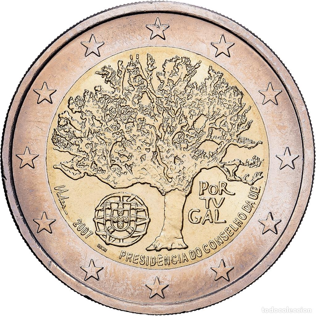 Monedas antiguas de Europa: [#1513723] Portugal, 2 Euro, Pr&eacute;sidence portugaise de l'Union europ&eacute;enne au 2e semestre